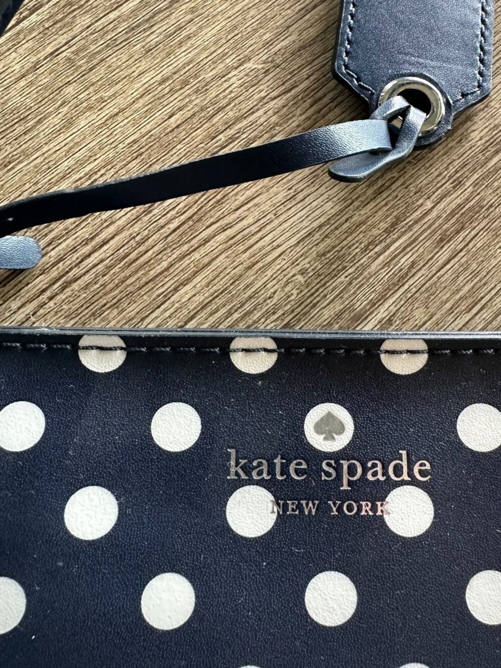 Kate Spade Polka Dot Purse Tote - Picture 2 of 3